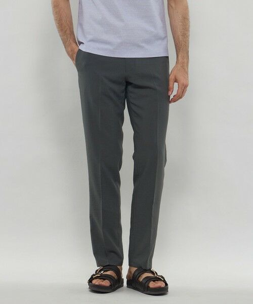 MACKINTOSH LONDON(MENS) / マッキントッシュ ロンドン メンズ その他パンツ | 【WEB・一部店舗限定】強撚ポリエステルサッカーパンツ(グレー系2)