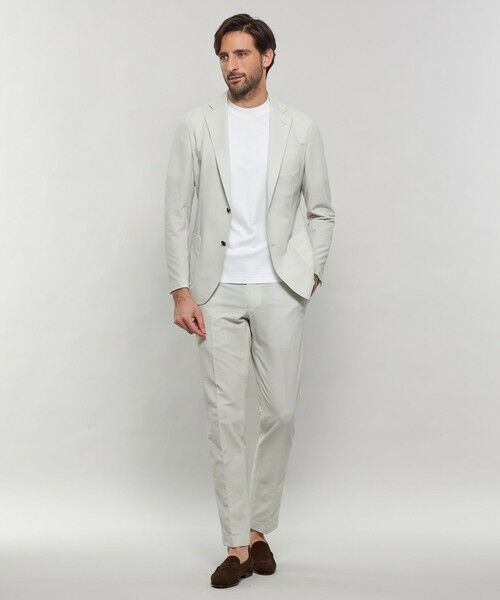 MACKINTOSH LONDON(MENS) / マッキントッシュ ロンドン 　メンズ その他パンツ | 【WEB・一部店舗限定】【BREASY JACKET】ポリエステルサッカーセットアップパンツ | 詳細1