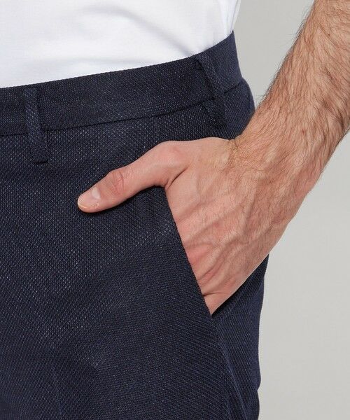 MACKINTOSH LONDON(MENS) / マッキントッシュ ロンドン 　メンズ その他パンツ | 【WEB・一部店舗限定】【BREASY JACKET】メランジメッシュセットアップパンツ | 詳細8
