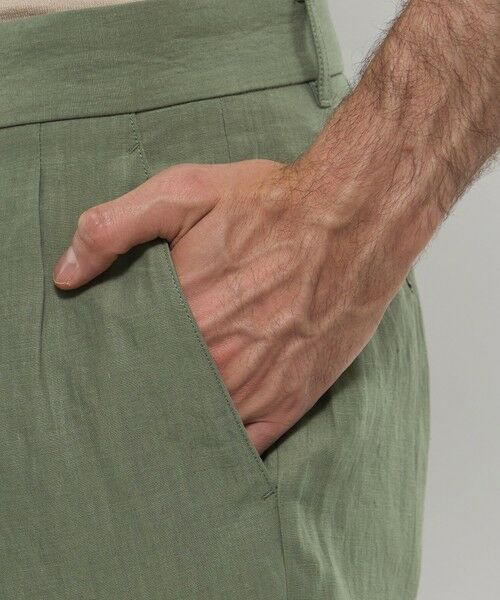 MACKINTOSH LONDON(MENS) / マッキントッシュ ロンドン メンズ その他パンツ | 【LEON掲載】ハイカウントリネンショートパンツ | 詳細7