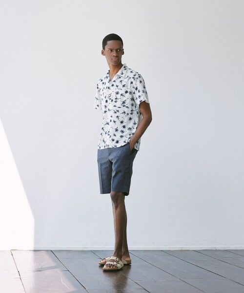 MACKINTOSH LONDON(MENS) / マッキントッシュ ロンドン メンズ その他パンツ | ラミーストレッチトロピカルショートパンツ | 詳細4