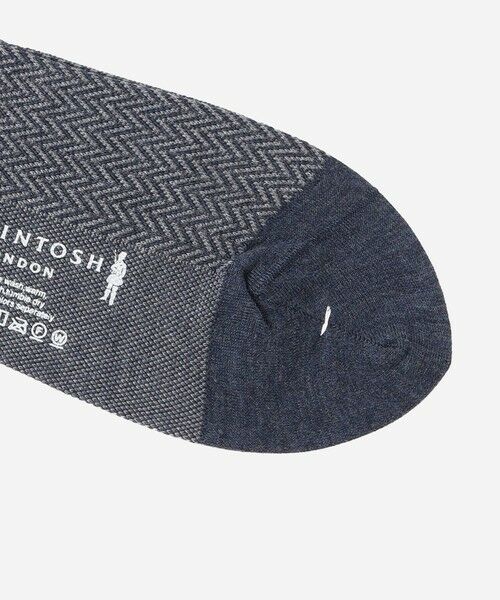 MACKINTOSH LONDON(MENS) / マッキントッシュ ロンドン 　メンズ その他インナー・ルームウェア | ヘリンボーンソックス | 詳細3