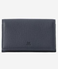 MACKINTOSH LONDON(MENS) / マッキントッシュ ロンドン 　メンズ 財布・コインケース・マネークリップ | 【WEB限定】【EM/エム】牛革ソフト角シボ型押し  名刺入れ