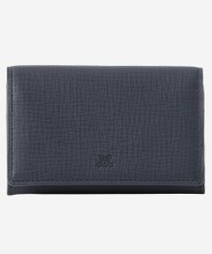 MACKINTOSH LONDON(MENS) / マッキントッシュ ロンドン 　メンズ 財布・コインケース・マネークリップ | 【WEB限定】【EM/エム】牛革ソフト角シボ型押し  名刺入れ