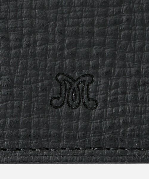 MACKINTOSH LONDON(MENS) / マッキントッシュ ロンドン 　メンズ 財布・コインケース・マネークリップ | 【WEB限定】【EM/エム】牛革ソフト角シボ型押し  名刺入れ | 詳細4