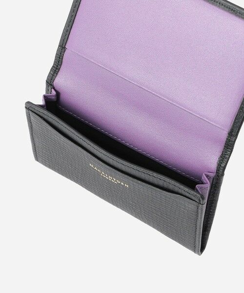 MACKINTOSH LONDON(MENS) / マッキントッシュ ロンドン 　メンズ 財布・コインケース・マネークリップ | 【WEB限定】【EM/エム】牛革ソフト角シボ型押し  名刺入れ | 詳細5