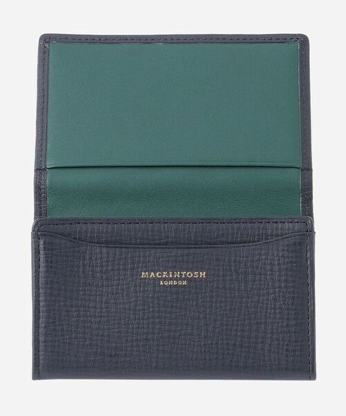 MACKINTOSH LONDON(MENS) / マッキントッシュ ロンドン 　メンズ 財布・コインケース・マネークリップ | 【WEB限定】【EM/エム】牛革ソフト角シボ型押し  名刺入れ | 詳細6