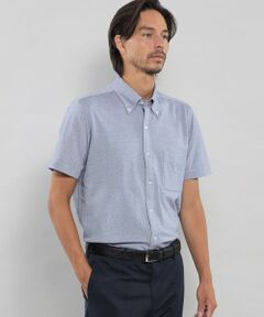 MACKINTOSH LONDON(MENS) / マッキントッシュ ロンドン 　メンズ シャツ・ブラウス | 【FLEX JERSEY】交編鹿の子ジャージー半袖シャツ