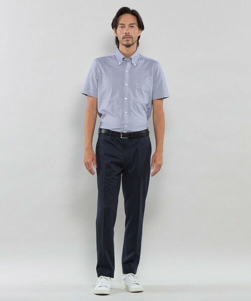 MACKINTOSH LONDON(MENS) / マッキントッシュ ロンドン 　メンズ シャツ・ブラウス | 【FLEX JERSEY】交編鹿の子ジャージー半袖シャツ | 詳細3