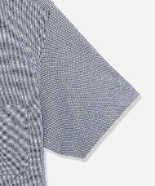 MACKINTOSH LONDON(MENS) / マッキントッシュ ロンドン 　メンズ シャツ・ブラウス | 【FLEX JERSEY】交編鹿の子ジャージー半袖シャツ | 詳細7