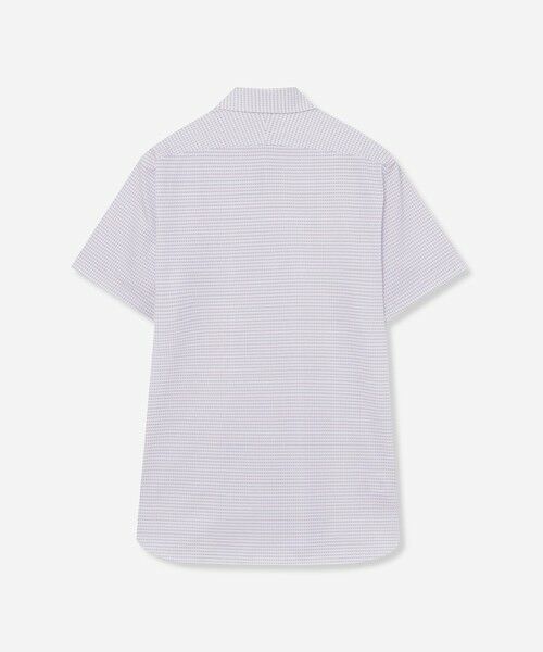 MACKINTOSH LONDON(MENS) / マッキントッシュ ロンドン 　メンズ シャツ・ブラウス | 【FLEX JERSEY】ジオメトリックジャージー半袖シャツ | 詳細4