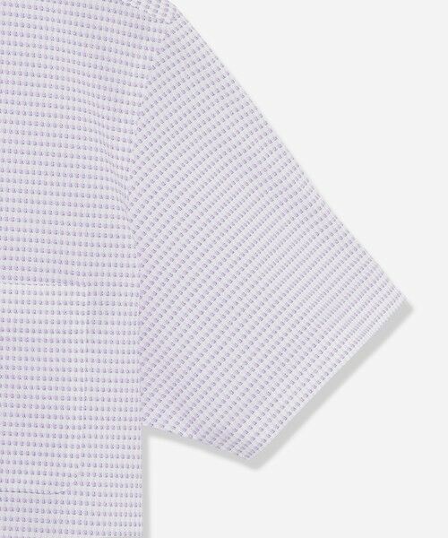 MACKINTOSH LONDON(MENS) / マッキントッシュ ロンドン 　メンズ シャツ・ブラウス | 【FLEX JERSEY】ジオメトリックジャージー半袖シャツ | 詳細6