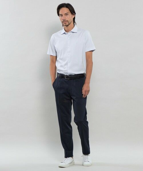 MACKINTOSH LONDON(MENS) / マッキントッシュ ロンドン 　メンズ カットソー | 超冷感ワイドカラーカットシャツ | 詳細3