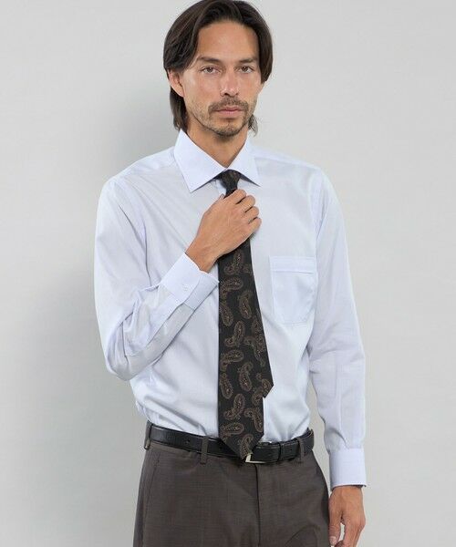 MACKINTOSH LONDON(MENS)/マッキントッシュ ロンドン メンズ 【WEB・一部店舗限定】ブロードセミワイドドレスシャツ ブルー4 40 MACKINTOSH LONDON(MENS)/マッキントッシュ ロンドン メンズ 【WEB・一部店舗限定】ブロードセミワイドドレスシャツ ブルー4 40