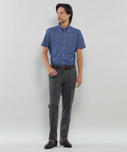 MACKINTOSH LONDON(MENS) / マッキントッシュ ロンドン メンズ シャツ・ブラウス | 【WEB・一部店舗限定】デニムライクジャージー半袖シャツ | 詳細3