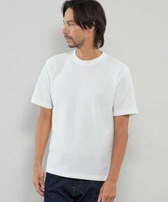 MACKINTOSH LONDON(MENS) / マッキントッシュ ロンドン 　メンズ カットソー | シャーリングジャカードTシャツ