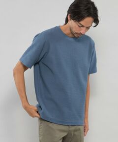 MACKINTOSH LONDON(MENS) / マッキントッシュ ロンドン 　メンズ カットソー | シャーリングジャカードTシャツ