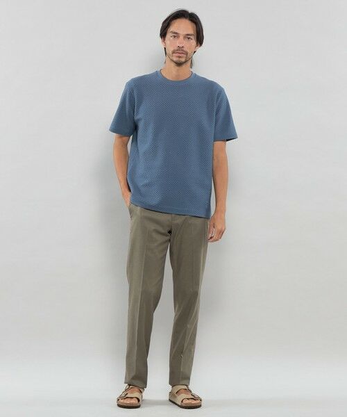 セール】 シャーリングジャカードTシャツ （カットソー