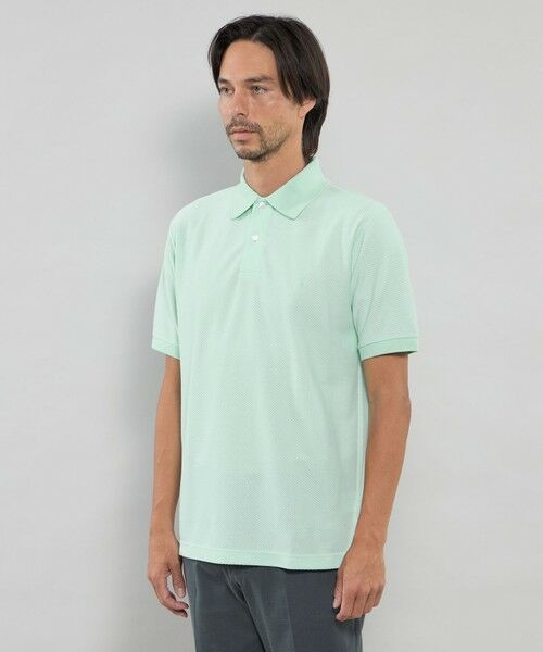 MACKINTOSH LONDON(MENS) / マッキントッシュ ロンドン メンズ カットソー | 和紙混メッシュポロシャツ | 詳細5