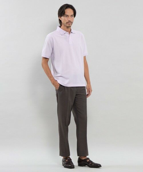 MACKINTOSH LONDON(MENS) / マッキントッシュ ロンドン メンズ カットソー | 和紙混メッシュポロシャツ | 詳細2