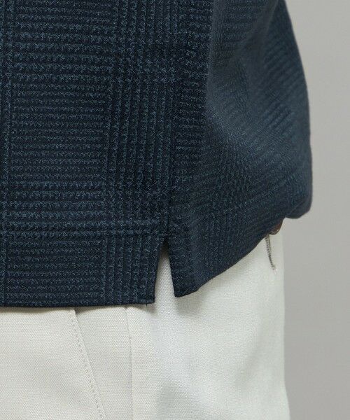 MACKINTOSH LONDON(MENS) / マッキントッシュ ロンドン メンズ カットソー | ジャカードグレンチェック ブライトンポロシャツ | 詳細9