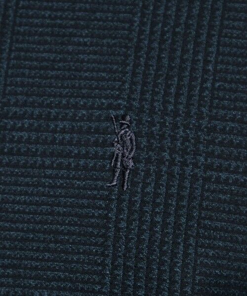 MACKINTOSH LONDON(MENS) / マッキントッシュ ロンドン メンズ カットソー | ジャカードグレンチェック ブライトンポロシャツ | 詳細10