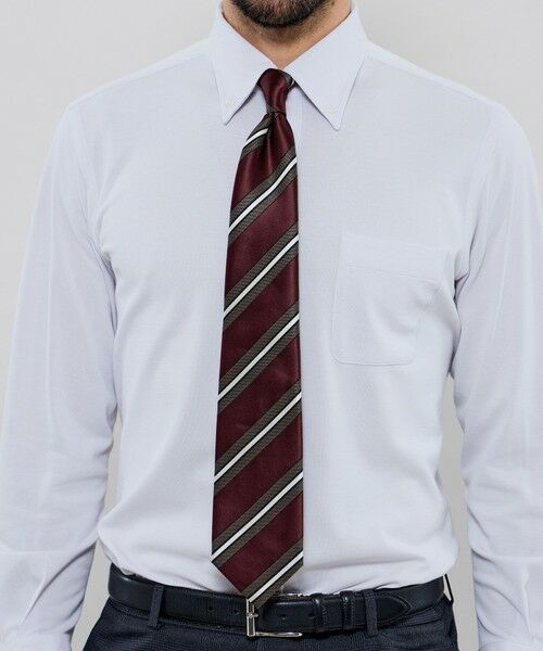 MACKINTOSH LONDON(MENS) / マッキントッシュ ロンドン 　メンズ ネクタイ | オルタネイトストライプネクタイ | 詳細1