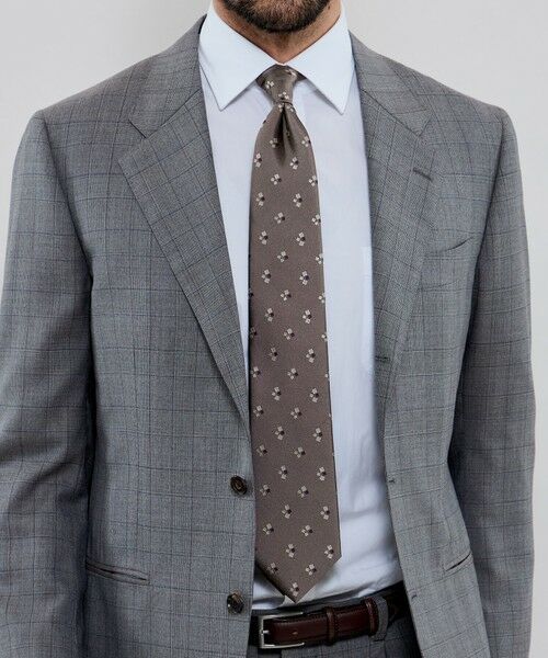 MACKINTOSH LONDON(MENS) / マッキントッシュ ロンドン 　メンズ ネクタイ | クラシック小紋柄ネクタイ | 詳細1