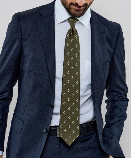 MACKINTOSH LONDON(MENS) / マッキントッシュ ロンドン 　メンズ ネクタイ | クラシック小紋柄ネクタイ | 詳細2