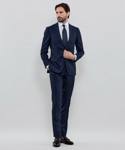 MACKINTOSH LONDON(MENS) / マッキントッシュ ロンドン 　メンズ ネクタイ | 花小紋柄ネクタイ | 詳細1