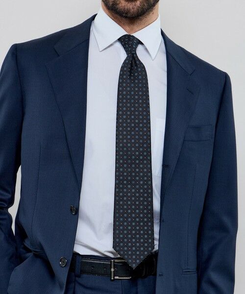 MACKINTOSH LONDON(MENS) / マッキントッシュ ロンドン 　メンズ ネクタイ | ダイヤ小紋柄ネクタイ | 詳細1