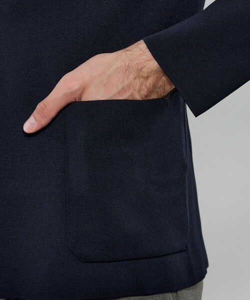 MACKINTOSH LONDON(MENS) / マッキントッシュ ロンドン 　メンズ ノーカラージャケット | ミラノリブニットジャケット | 詳細6