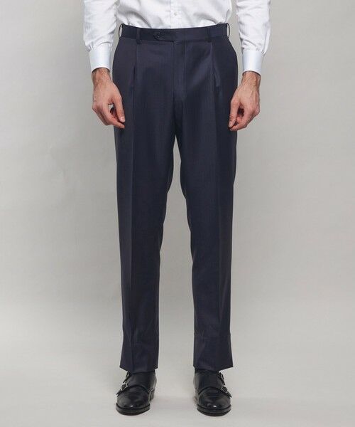 MACKINTOSH LONDON(MENS) / マッキントッシュ ロンドン 　メンズ セットアップ | 【OX BRIDGE】【DORMEUIL/ドーメル】シャドーストライプスーツ | 詳細11