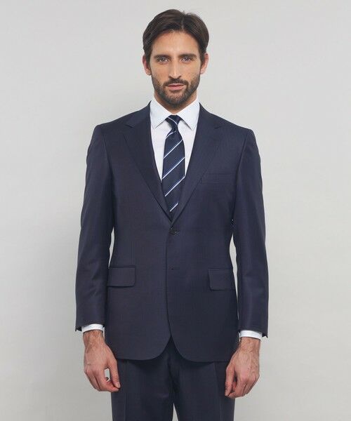 MACKINTOSH LONDON(MENS) / マッキントッシュ ロンドン 　メンズ セットアップ | 【OX BRIDGE】【DORMEUIL/ドーメル】シャドーストライプスーツ | 詳細2