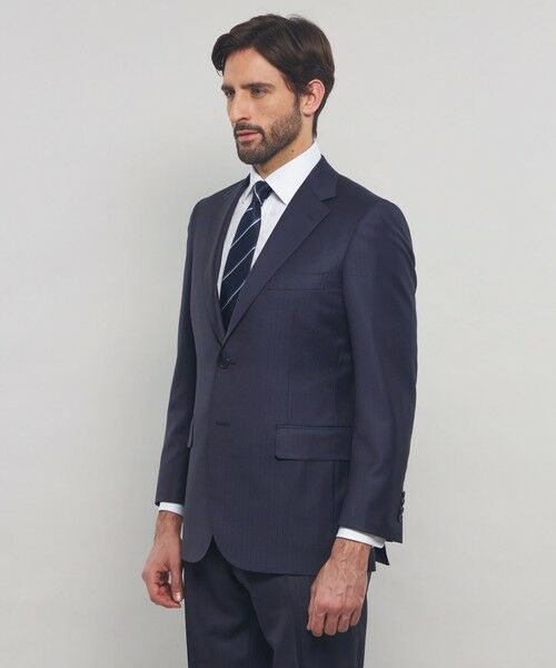 MACKINTOSH LONDON(MENS) / マッキントッシュ ロンドン 　メンズ セットアップ | 【OX BRIDGE】【DORMEUIL/ドーメル】シャドーストライプスーツ | 詳細3