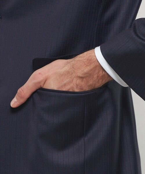 MACKINTOSH LONDON(MENS) / マッキントッシュ ロンドン 　メンズ セットアップ | 【OX BRIDGE】【DORMEUIL/ドーメル】シャドーストライプスーツ | 詳細7