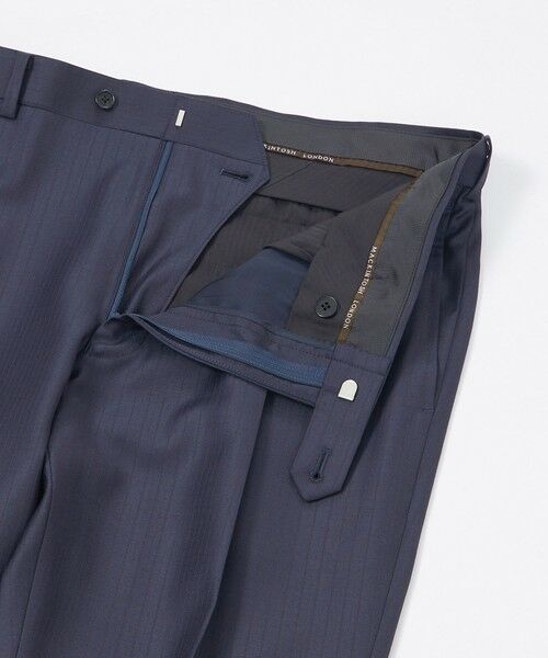 MACKINTOSH LONDON(MENS) / マッキントッシュ ロンドン 　メンズ セットアップ | 【OX BRIDGE】【DORMEUIL/ドーメル】シャドーストライプスーツ | 詳細15