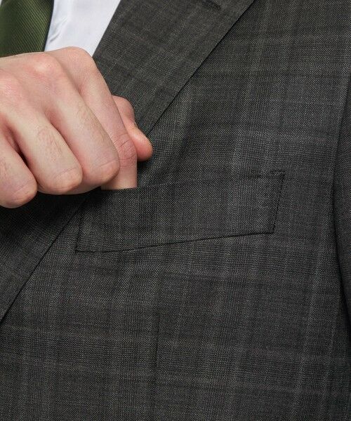 MACKINTOSH LONDON(MENS) / マッキントッシュ ロンドン メンズ セットアップ | 【OX BRIDGE】【DORMEUIL/ドーメル】コンビネーションチェックスーツ | 詳細6