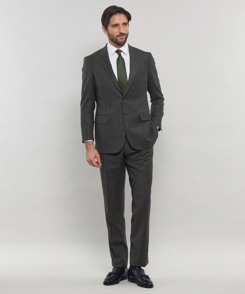 MACKINTOSH LONDON(MENS) / マッキントッシュ ロンドン メンズ セットアップ | 【OX BRIDGE】【DORMEUIL/ドーメル】コンビネーションチェックスーツ | 詳細1