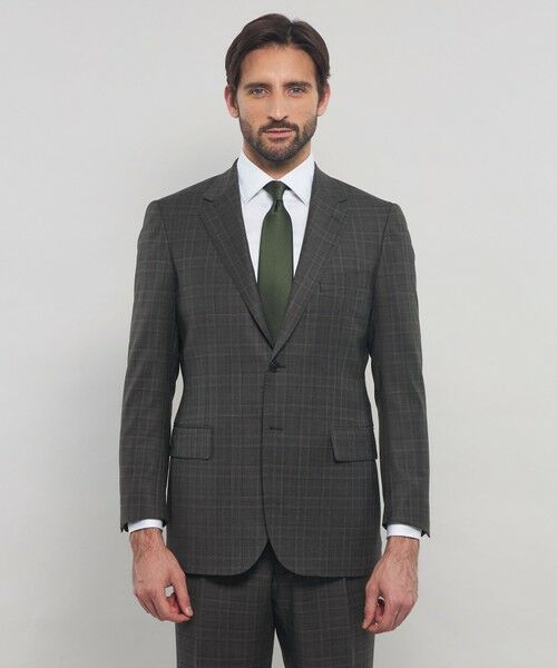 MACKINTOSH LONDON(MENS) / マッキントッシュ ロンドン メンズ セットアップ | 【OX BRIDGE】【DORMEUIL/ドーメル】コンビネーションチェックスーツ | 詳細2