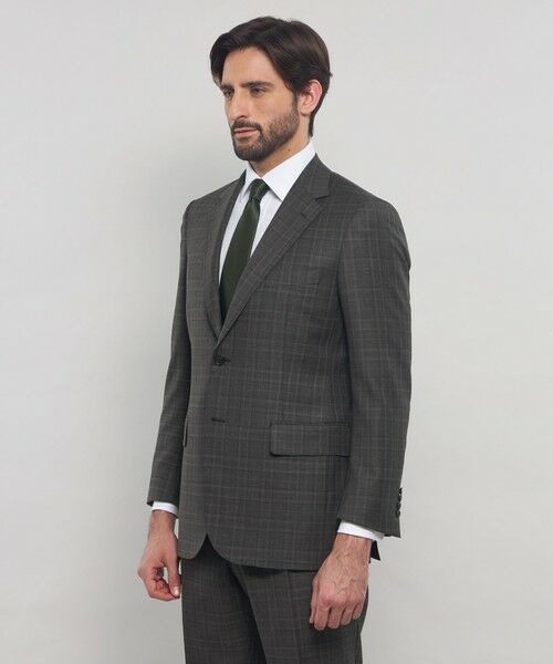 MACKINTOSH LONDON(MENS) / マッキントッシュ ロンドン 　メンズ セットアップ | 【OX BRIDGE】【DORMEUIL/ドーメル】コンビネーションチェックスーツ | 詳細3