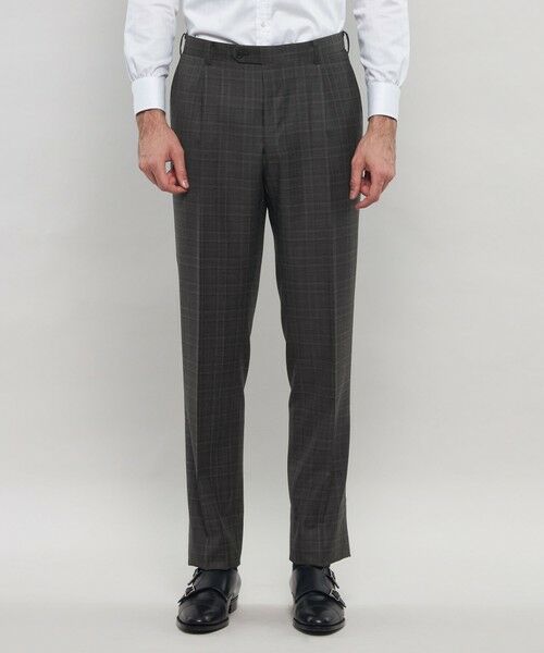 MACKINTOSH LONDON(MENS) / マッキントッシュ ロンドン 　メンズ セットアップ | 【OX BRIDGE】【DORMEUIL/ドーメル】コンビネーションチェックスーツ | 詳細11