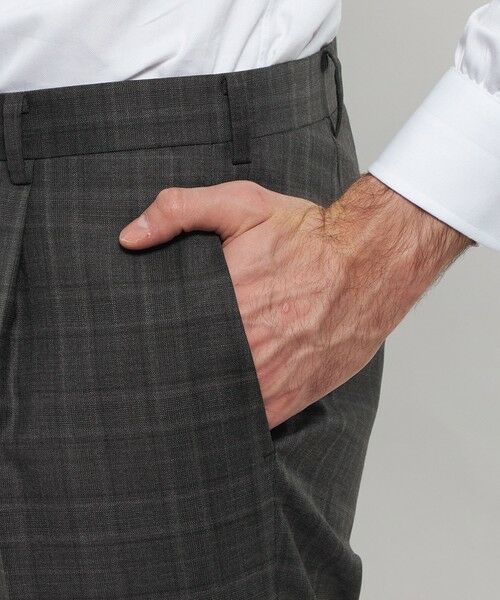 MACKINTOSH LONDON(MENS) / マッキントッシュ ロンドン 　メンズ セットアップ | 【OX BRIDGE】【DORMEUIL/ドーメル】コンビネーションチェックスーツ | 詳細14