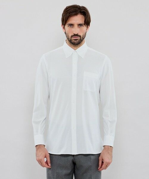 MACKINTOSH LONDON(MENS) / マッキントッシュ ロンドン 　メンズ シャツ・ブラウス | 【FLEX JERSEY】交編鹿の子ジャージーボタンダウンシャツ | 詳細7