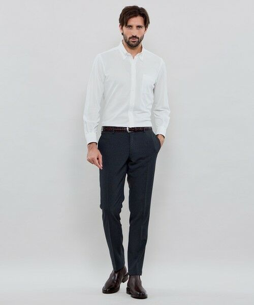 MACKINTOSH LONDON(MENS) / マッキントッシュ ロンドン 　メンズ シャツ・ブラウス | 【FLEX JERSEY】交編鹿の子ジャージーボタンダウンシャツ | 詳細1