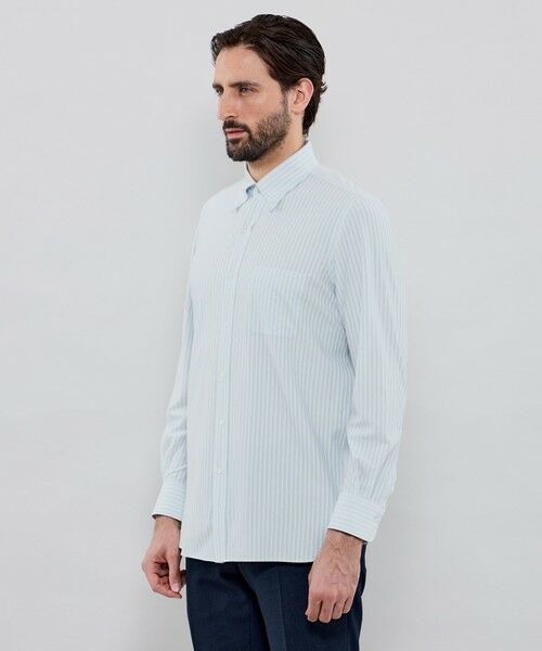 MACKINTOSH LONDON(MENS) / マッキントッシュ ロンドン メンズ シャツ・ブラウス | 【FLEX JERSEY】カラードストライプジャージーシャツ | 詳細5