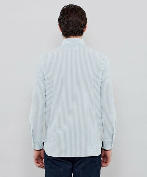 MACKINTOSH LONDON(MENS) / マッキントッシュ ロンドン メンズ シャツ・ブラウス | 【FLEX JERSEY】カラードストライプジャージーシャツ | 詳細6