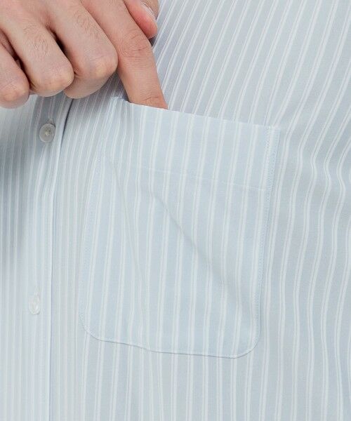 MACKINTOSH LONDON(MENS) / マッキントッシュ ロンドン メンズ シャツ・ブラウス | 【FLEX JERSEY】カラードストライプジャージーシャツ | 詳細7