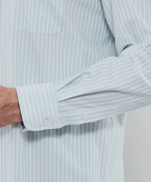 MACKINTOSH LONDON(MENS) / マッキントッシュ ロンドン メンズ シャツ・ブラウス | 【FLEX JERSEY】カラードストライプジャージーシャツ | 詳細8