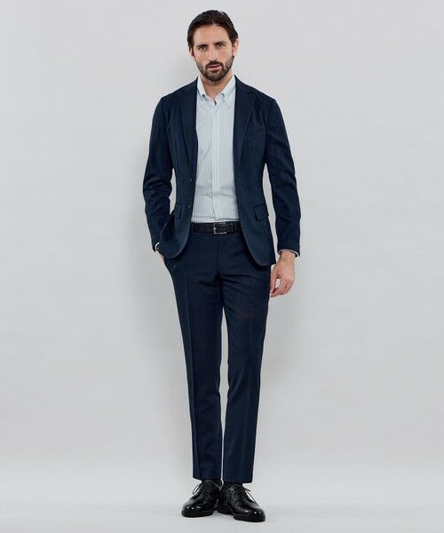 MACKINTOSH LONDON(MENS) / マッキントッシュ ロンドン メンズ シャツ・ブラウス | 【FLEX JERSEY】カラードストライプジャージーシャツ | 詳細2